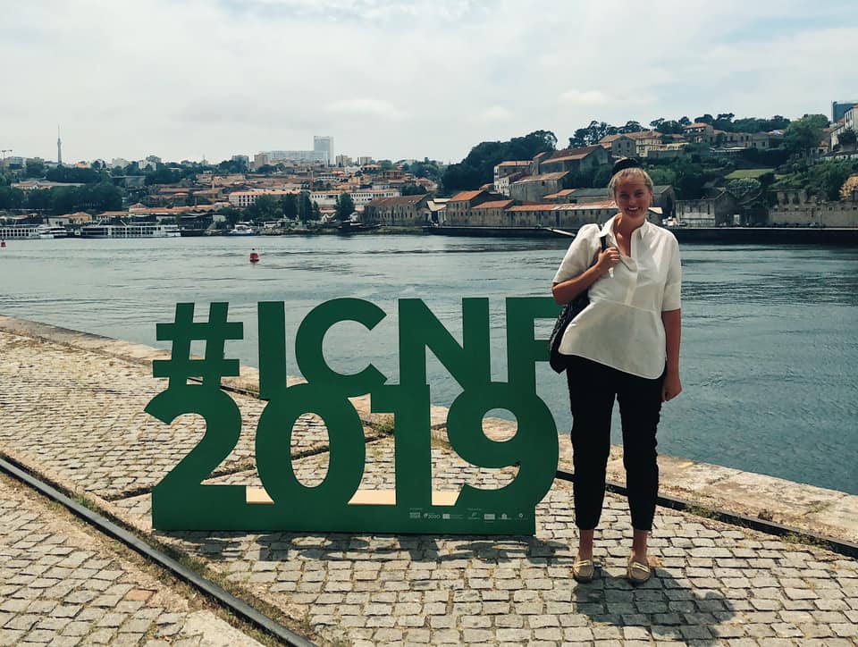 Hannah Arkell, principal architect in Porto at ICNF conference 2019