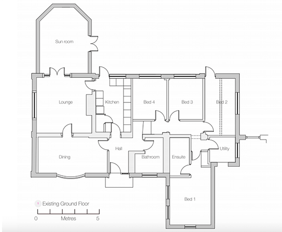 Existing Ground Floor Plan