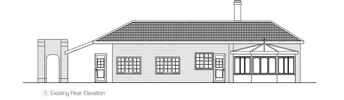 Existing Rear Elevation