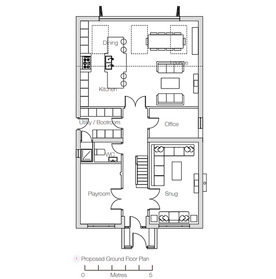 Hengistbury Head Proposed Ground Floor Plan