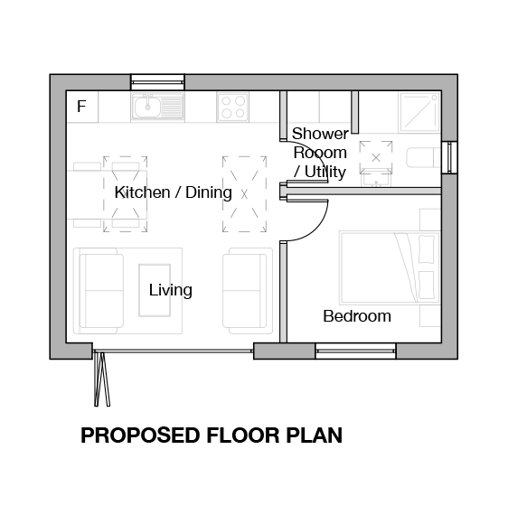 Millhams Street Proposed Floor Plan