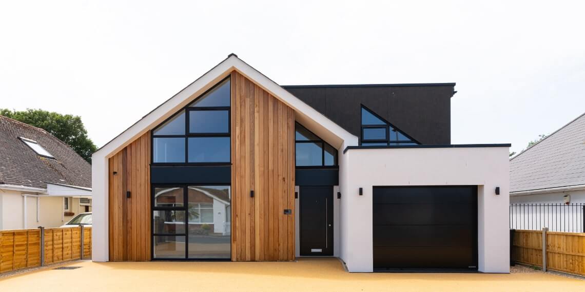 Mudeford new home front