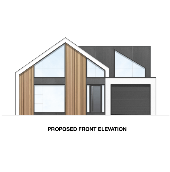 Mudeford Proposed Front Elevation