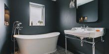 Black and White Bathroom