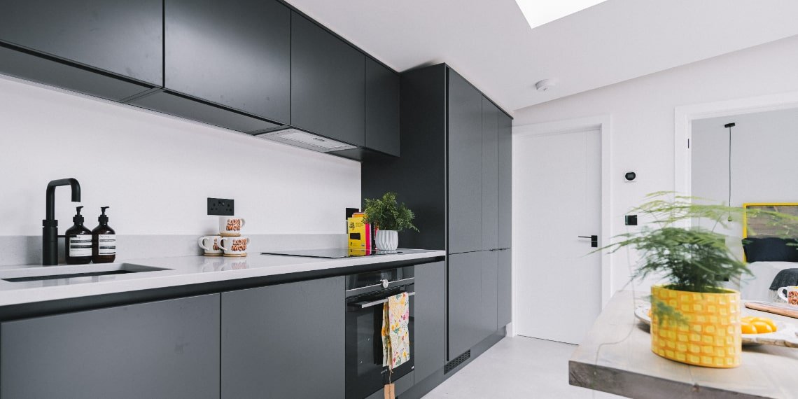 Open Plan Kitchen in an Annexe