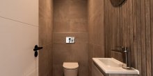 Small Contemporary Cloakroom