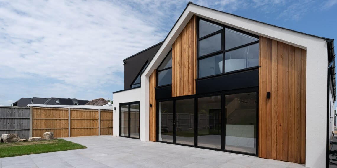 A sleek, contemporary home near Mudeford seafront
