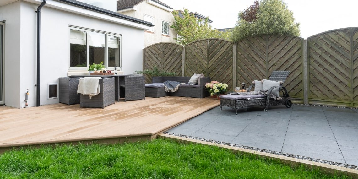 Outside Garden Patio Area