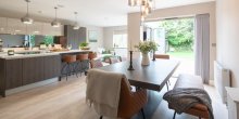 Open Plan Kitchen, Living Room and Dining Area