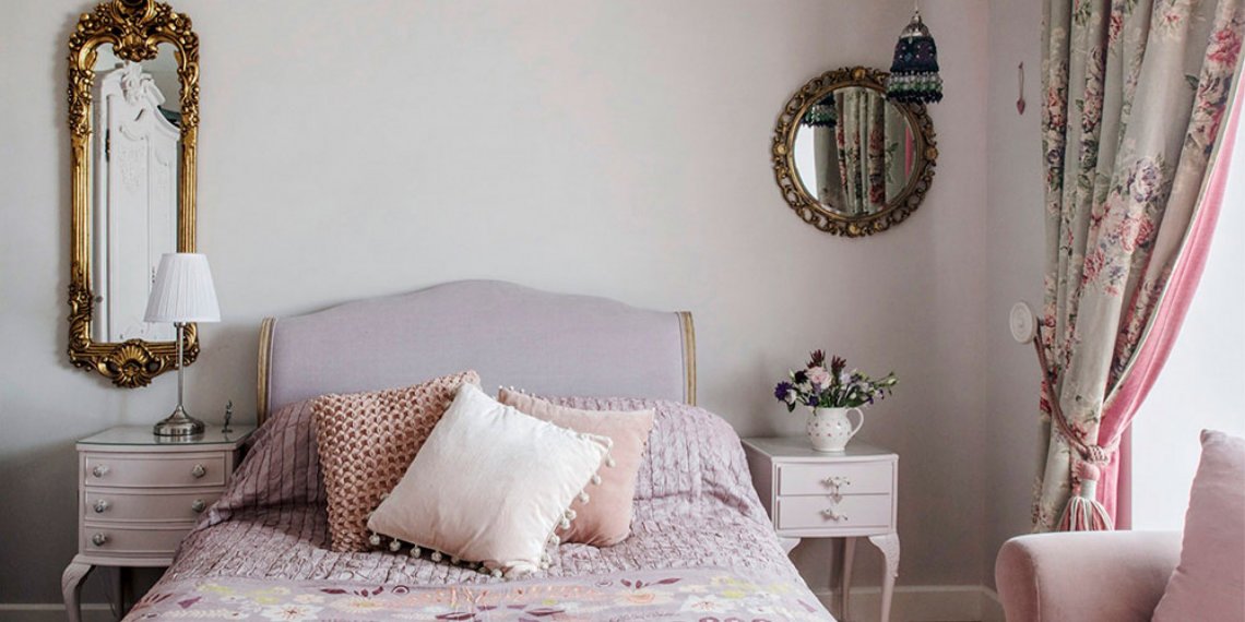 Quay View Interior Project, Bedroom with French style, pinks